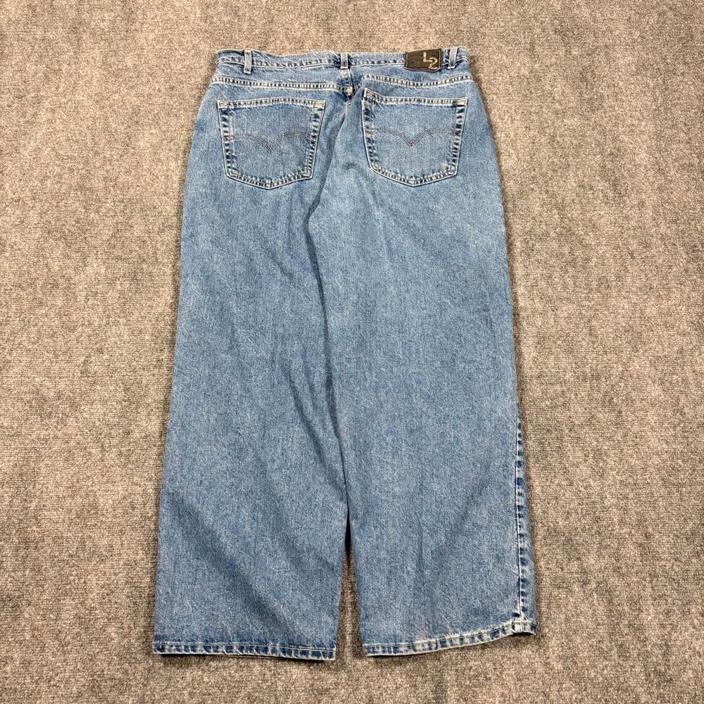 vintage 1996 levi’s l2 baggy fit blue jeans